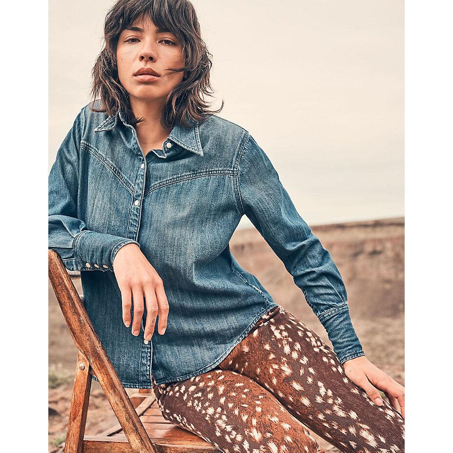 5401139434301 - Damenhemd Yoke