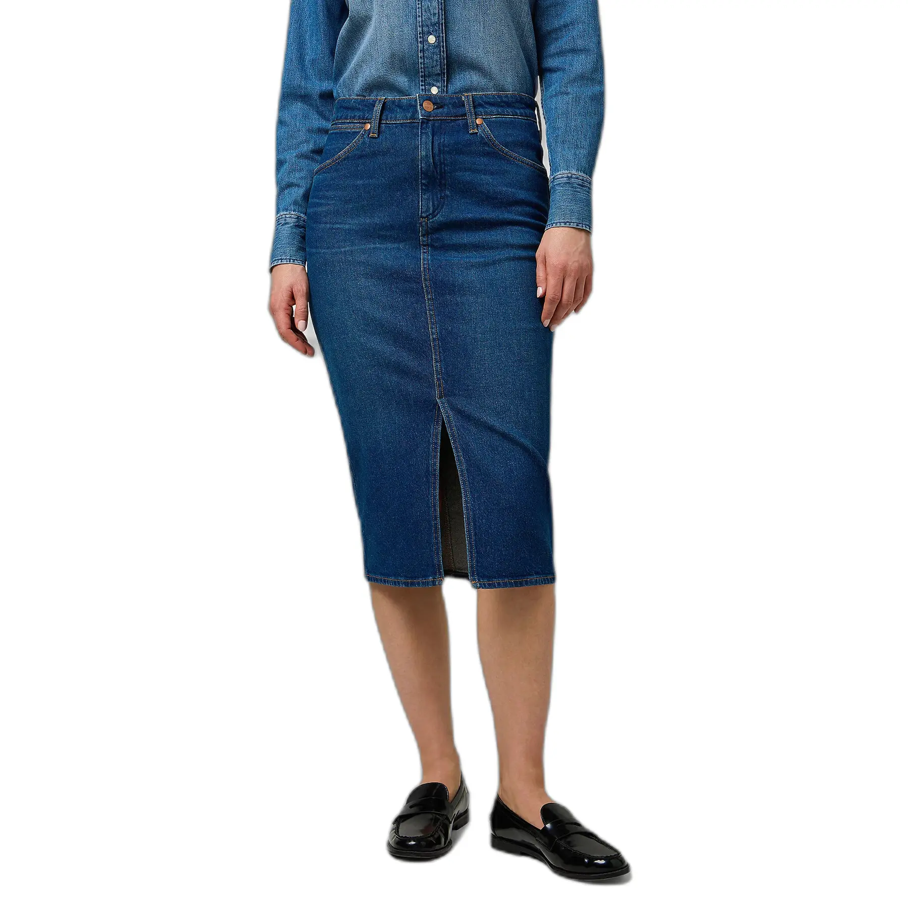 Gonna in denim da donna  Pencil