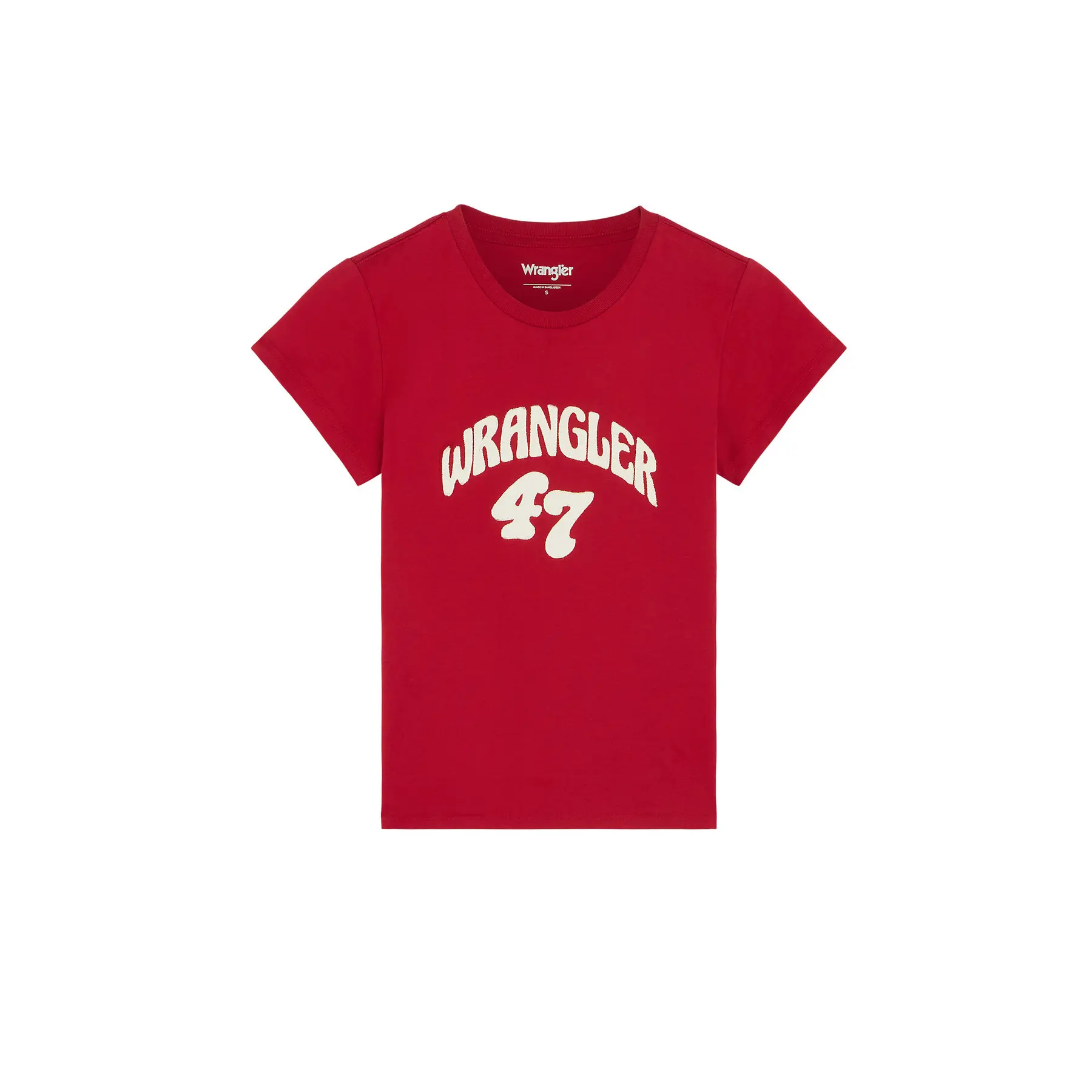 Wrangler Women's Rouge Tapered Band T-Shirt Chili Pepper
