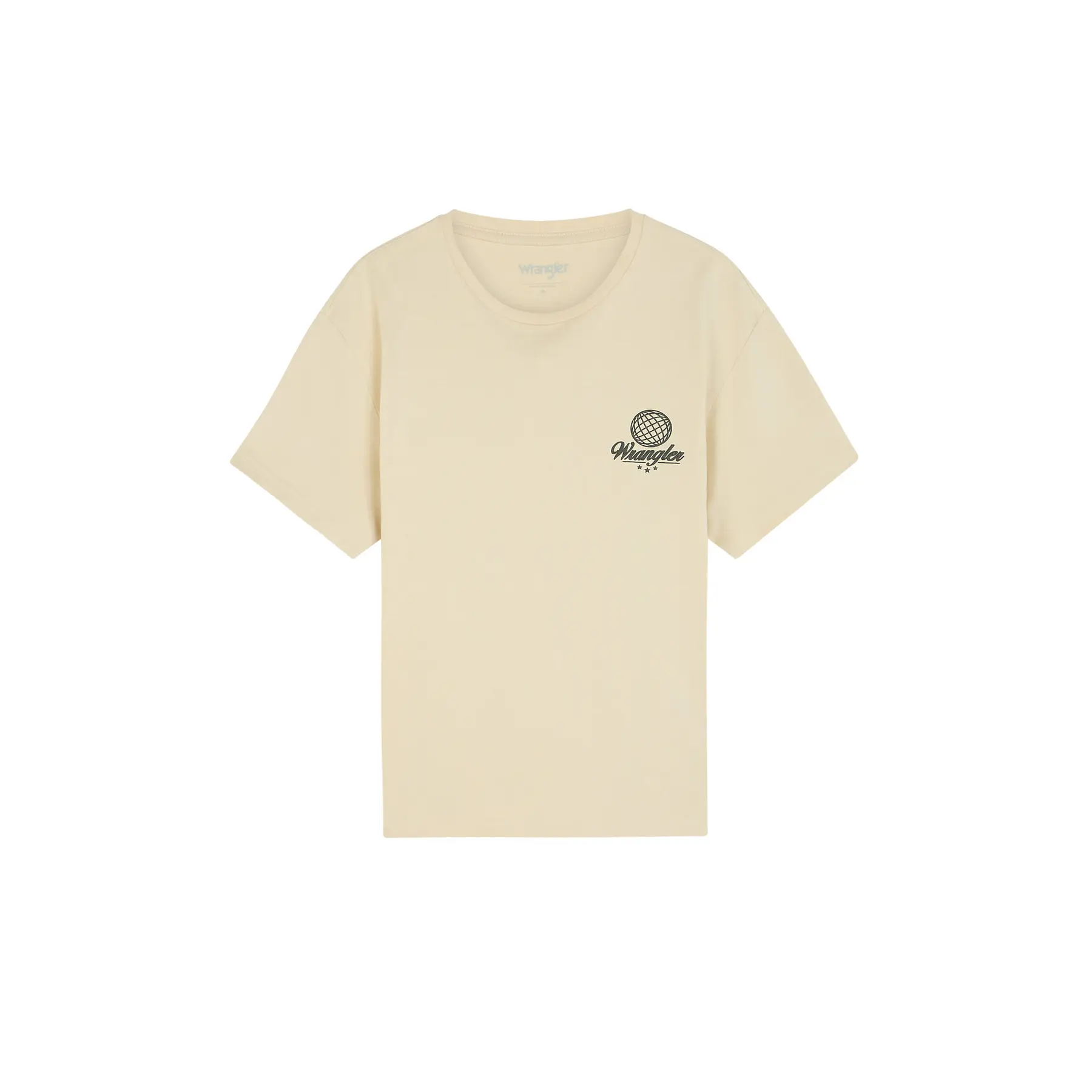 Wrangler Men's Gris T-Shirt Vintage