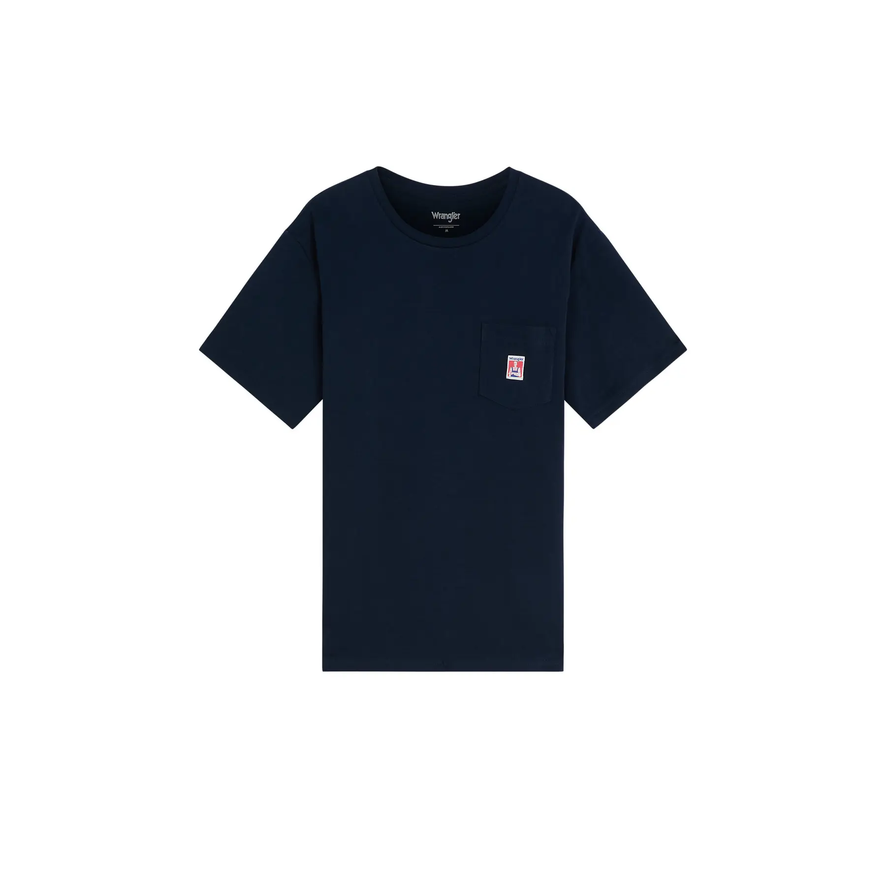 Wrangler Men's Bleu T-Shirt Pocket