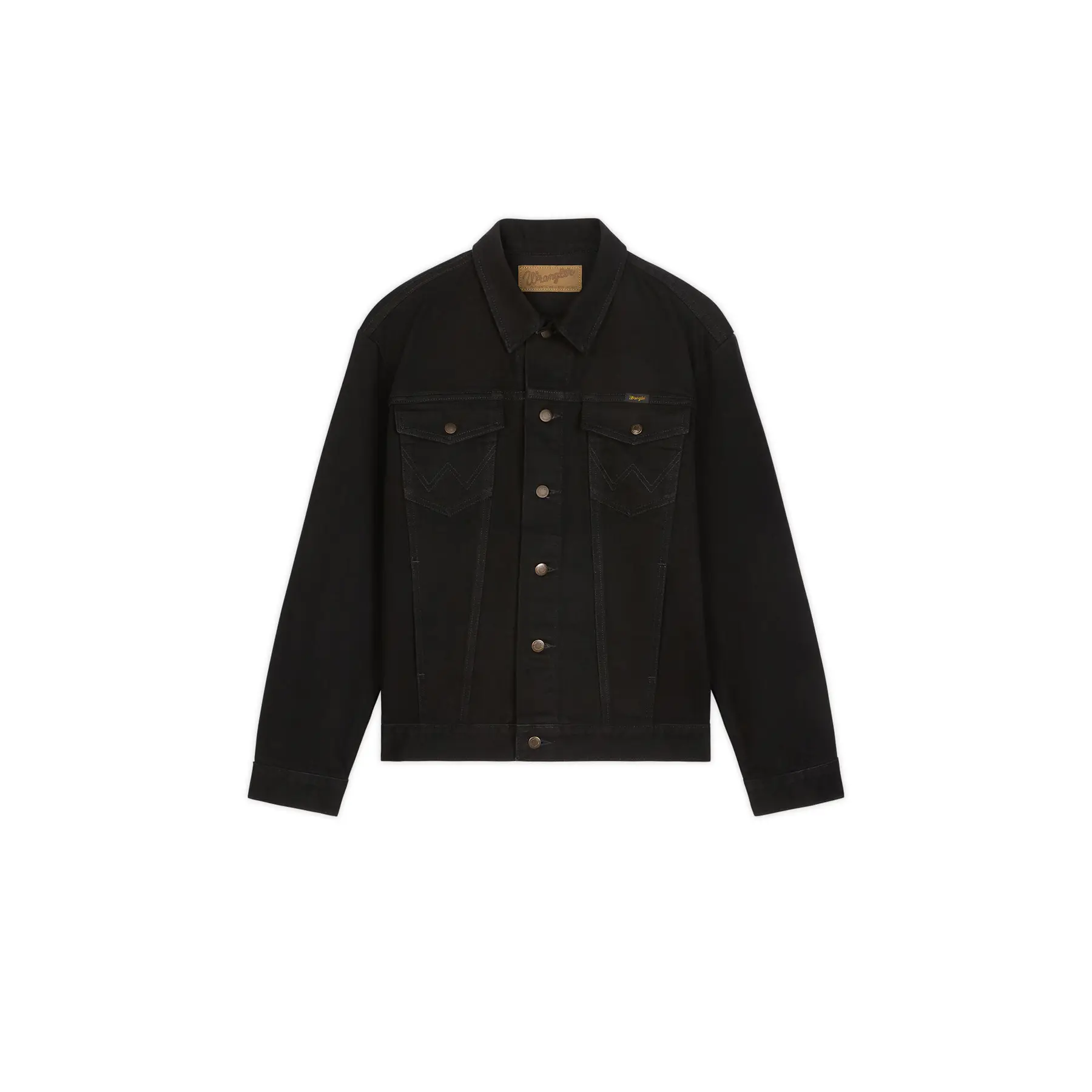 Wrangler Men's Noir Denim Jacket Cowboy