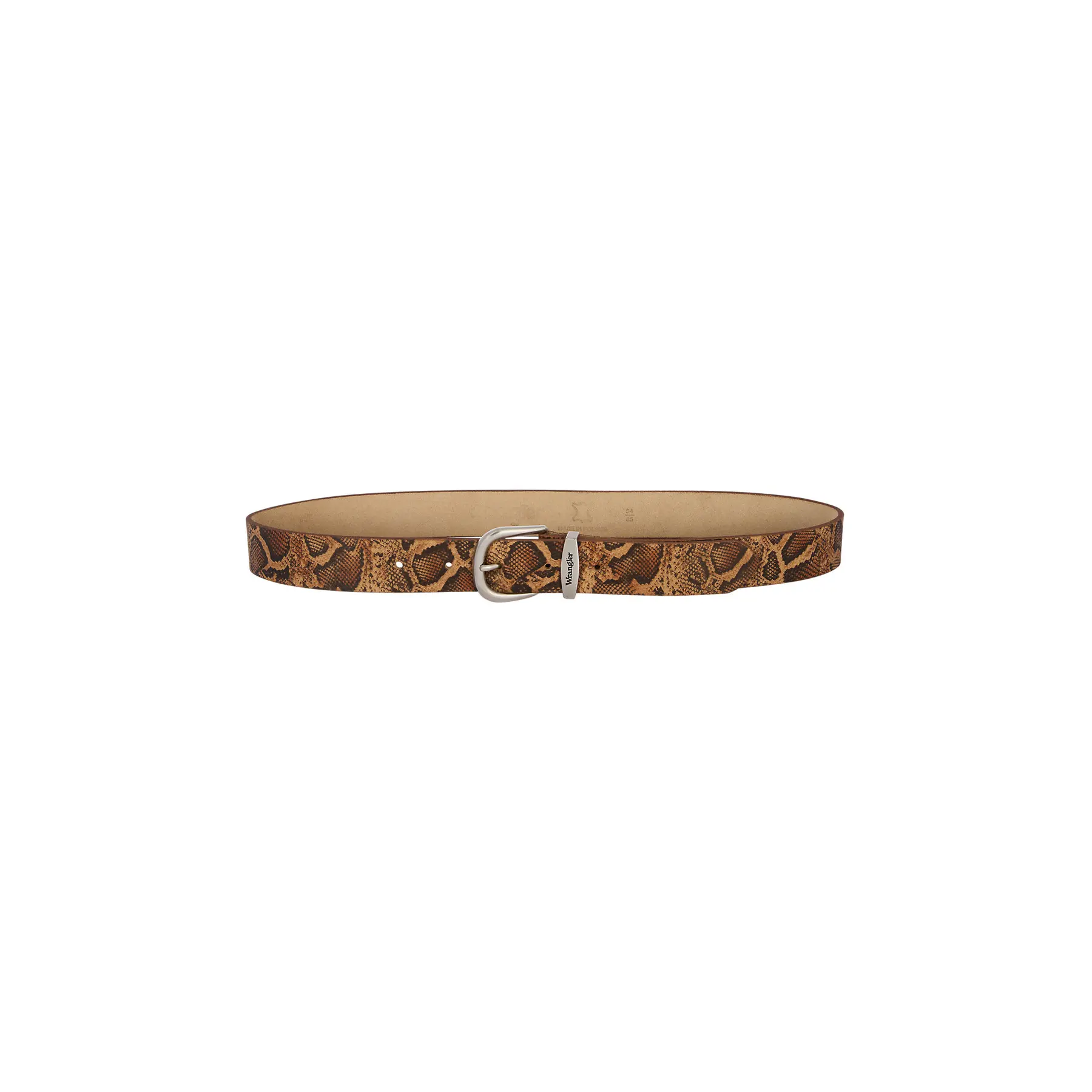 Wrangler Men's Marron Belt Snake