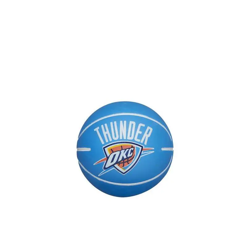 Prellender Ball nba dribbelnder Ball Oklahoma City Thunder