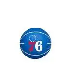Prellender Ball nba dribbelnder Ball Philadelphia 76ers