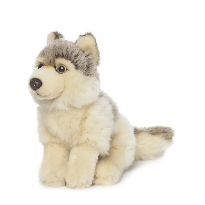 8719066003574 - - Plüschtier - Wolf (25) lebensecht Kuscheltier Stofftier Plüschfigur