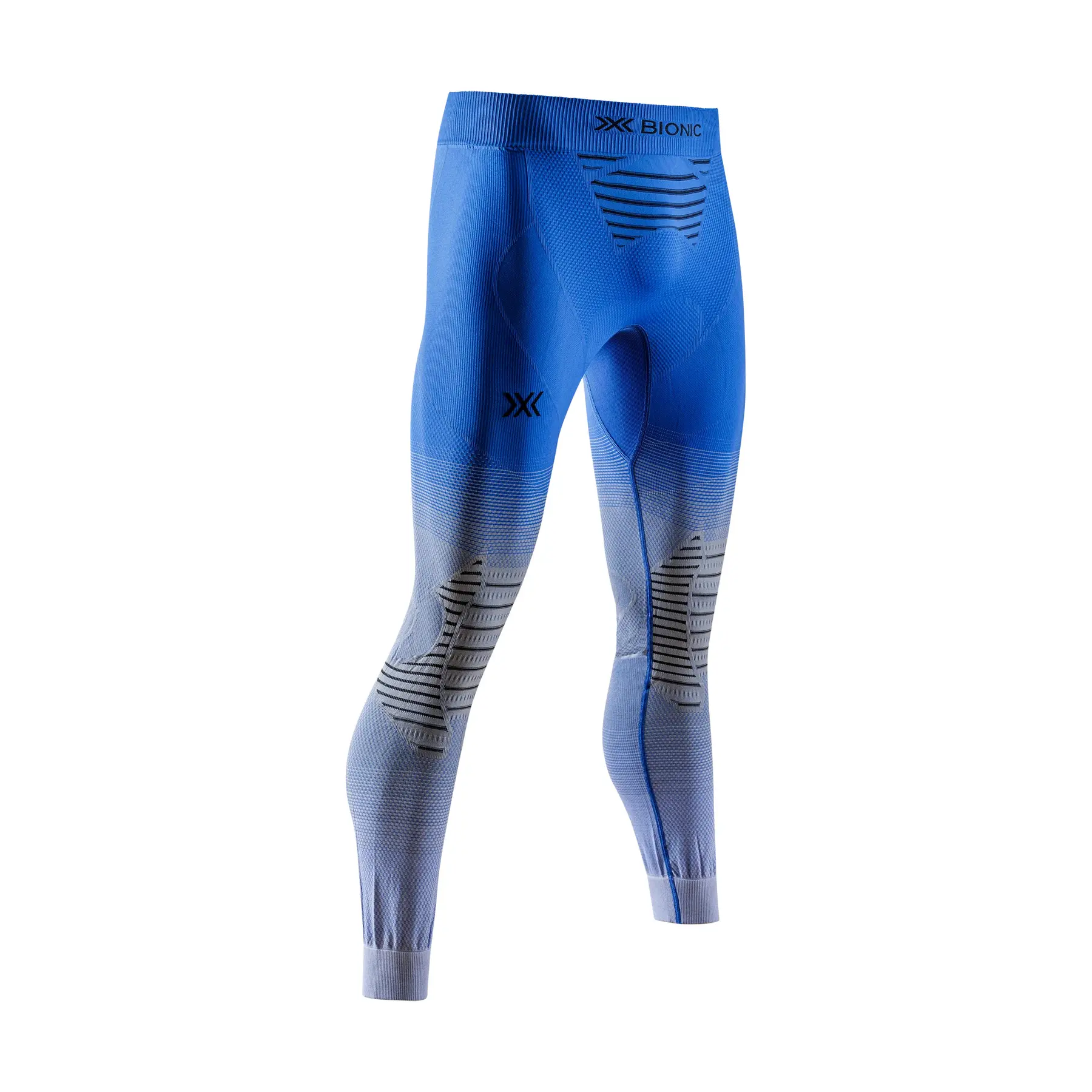 X-Bionic Invent Fx Broek Heren Blossom Blue/Light Grey/Optical White - Maat XXL