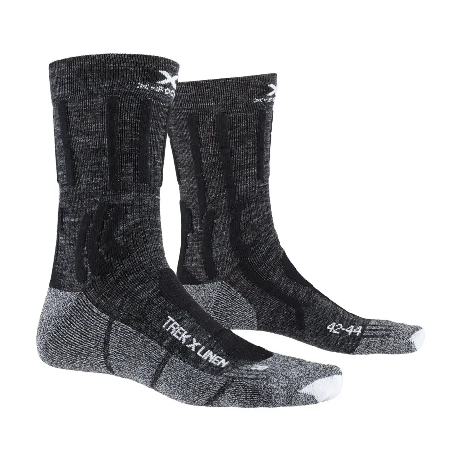 X-Socks Unisex Gris Football Socks Trek X