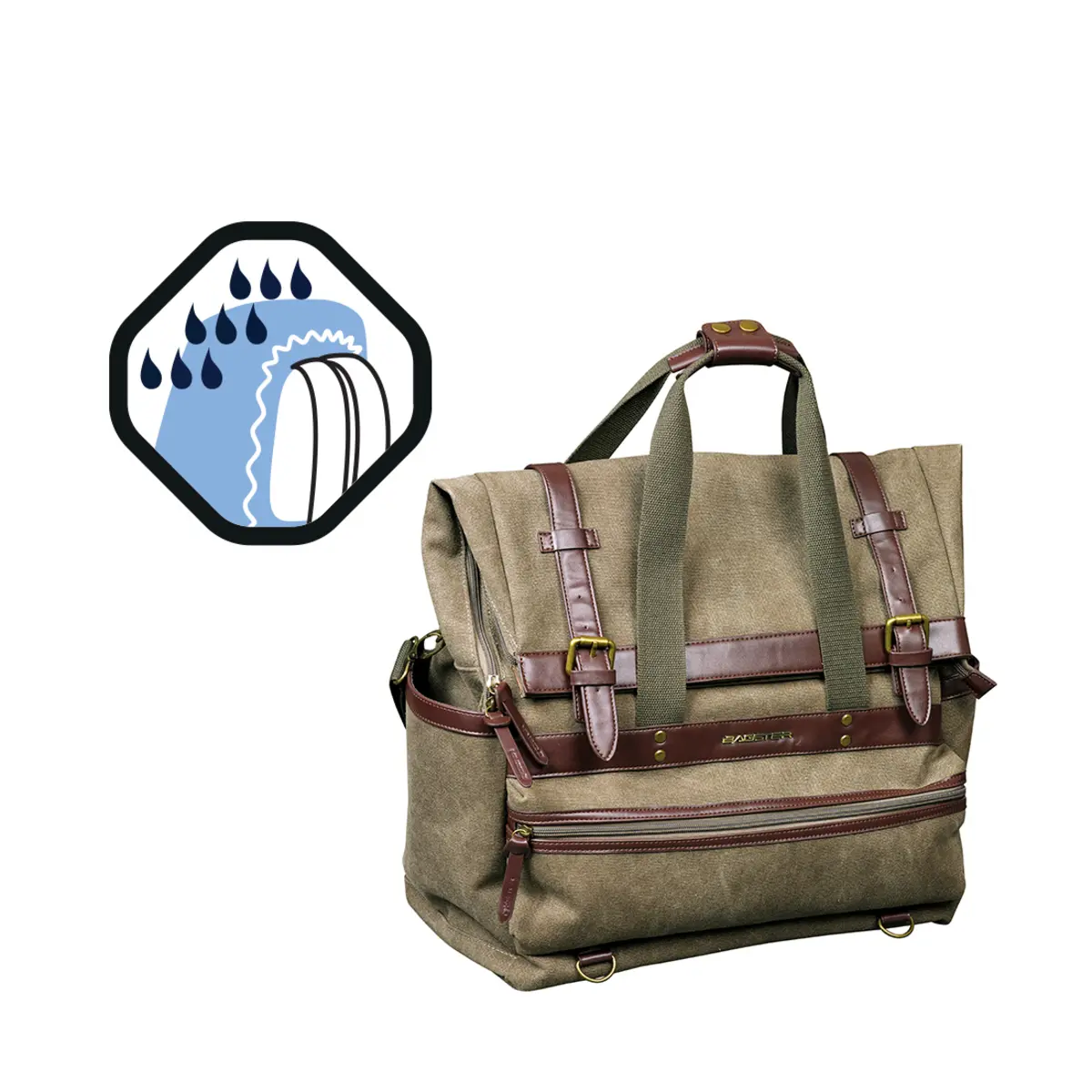 Regenhülle Tasche Bagster duffler Neo Vintage