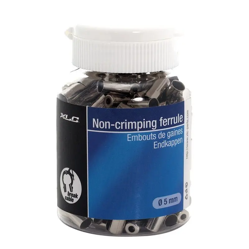 Bremsmantel-Endstücke aus Aluminium XLC BR-X10 (x200)