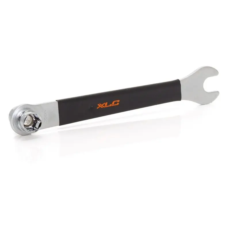 XLC Pedal- und Kurbelschlüssel mit Sechskantkopf TO-S19 Unisex