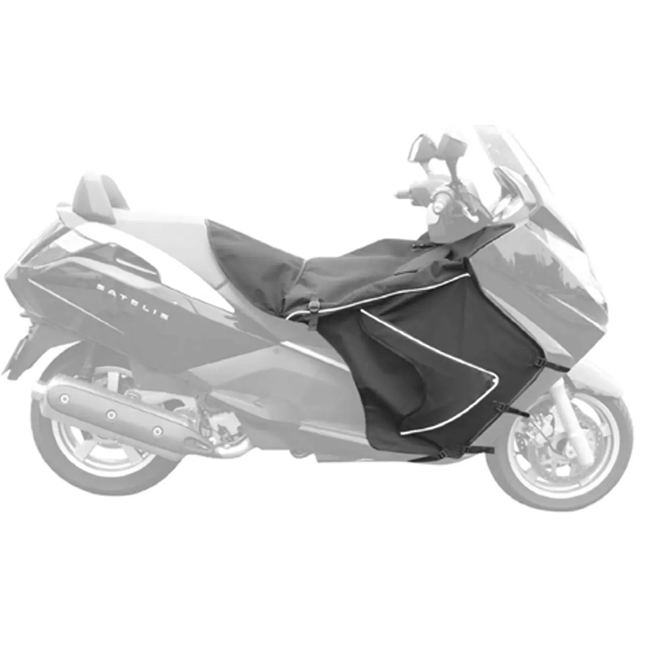 Rollerschürze Bagster Boomerang Peugeot Satelis 125 - 2006/2019