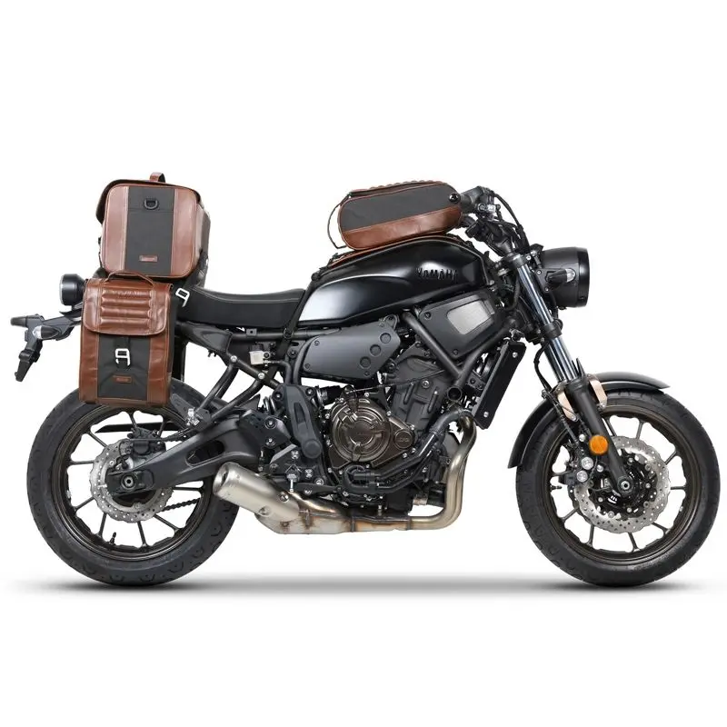 Halterung Seitentasche motoshad sr Serie Kaffee racer yamaha xsr 700 (17 bis 20)