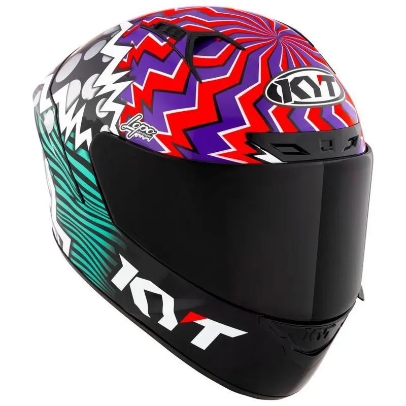 Motorrad-Integralhelm Kyt NZ Race Savadori