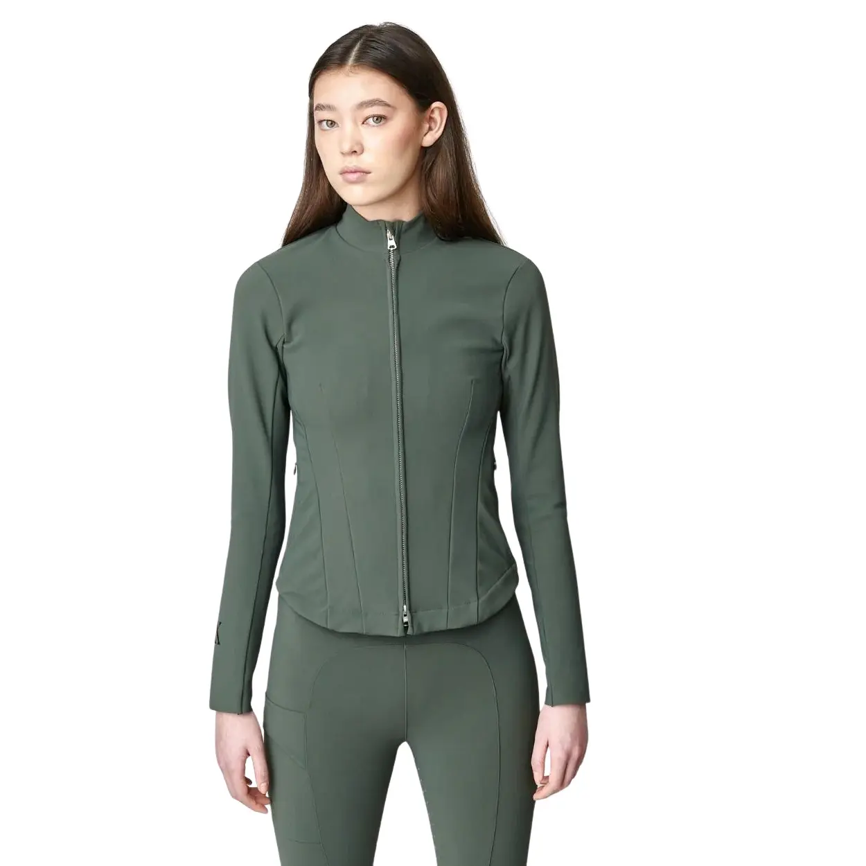 Meilleurs prix pour Veste équitation full zip femme Yagya Signature