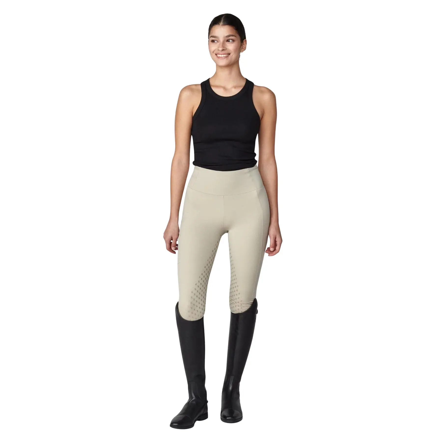 Comparer les prix de Legging équitation légère mid grip femme Yagya