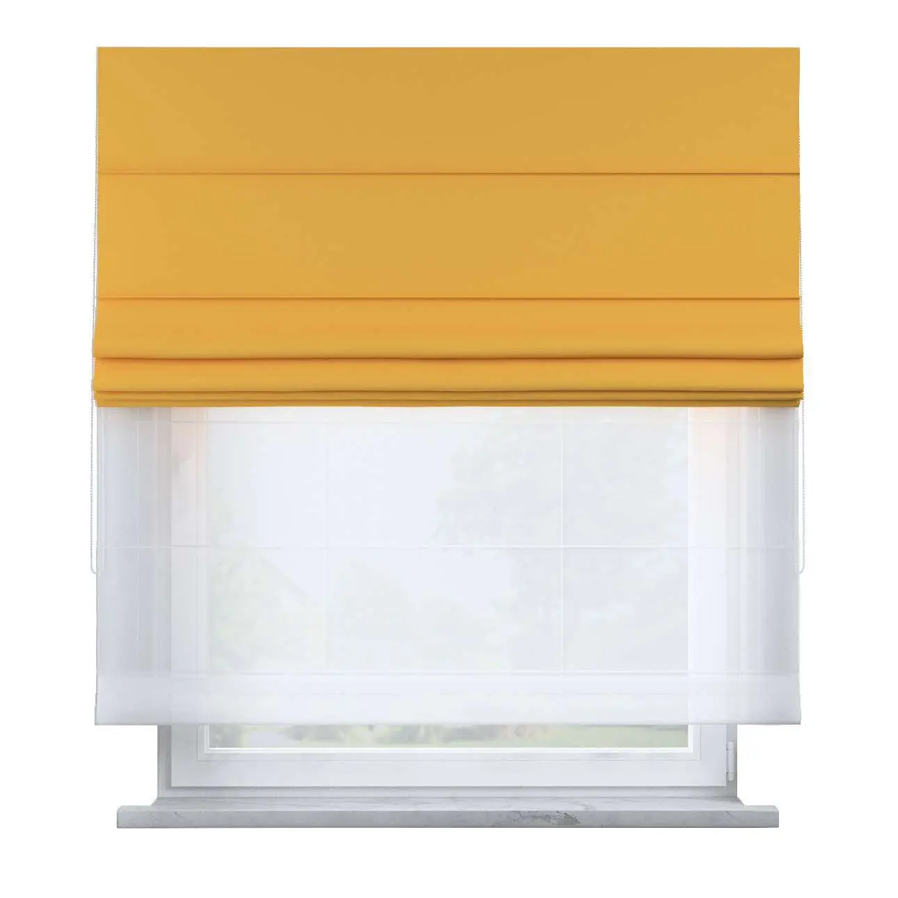 5902582071919 - Römische Jalousie aus Voile und Stoff Duo II