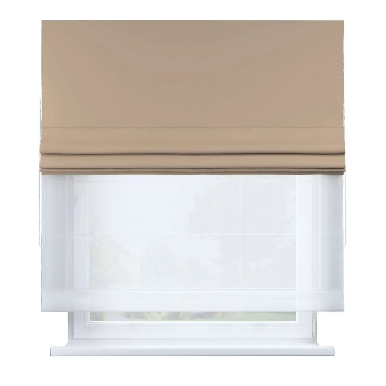 5902582071797 - Römische Jalousie aus Voile und Stoff Duo II