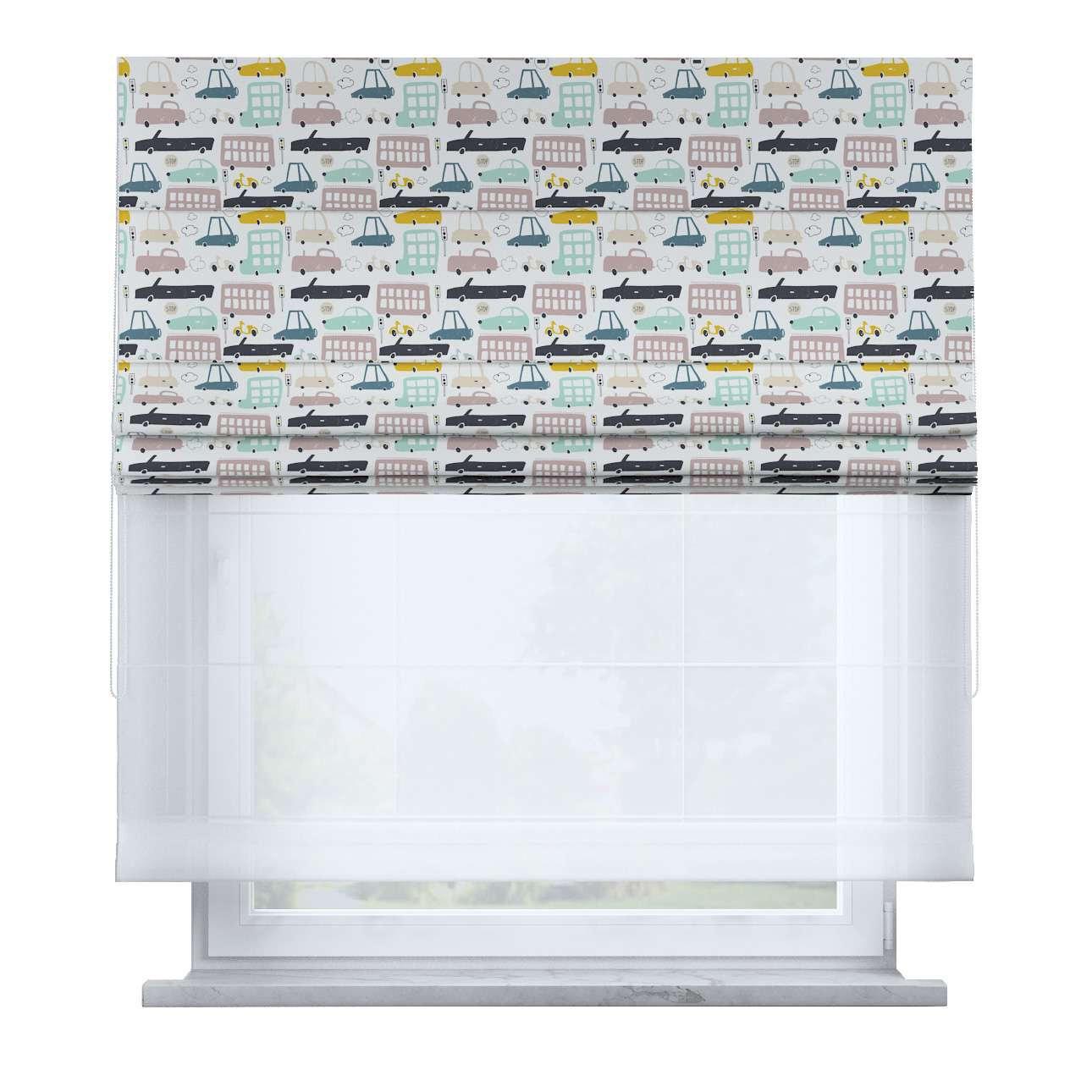 5902582072145 - Römische Jalousie aus Voile und Stoff Duo II