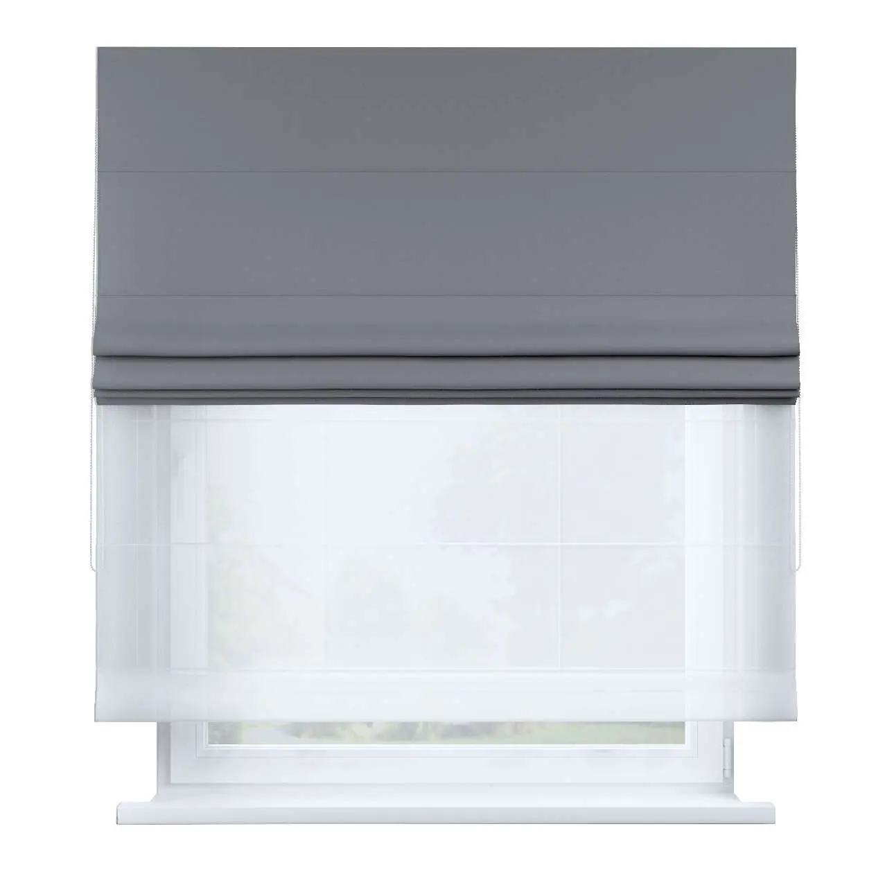 5902582071988 - Römische Jalousie aus Voile und Stoff Duo II