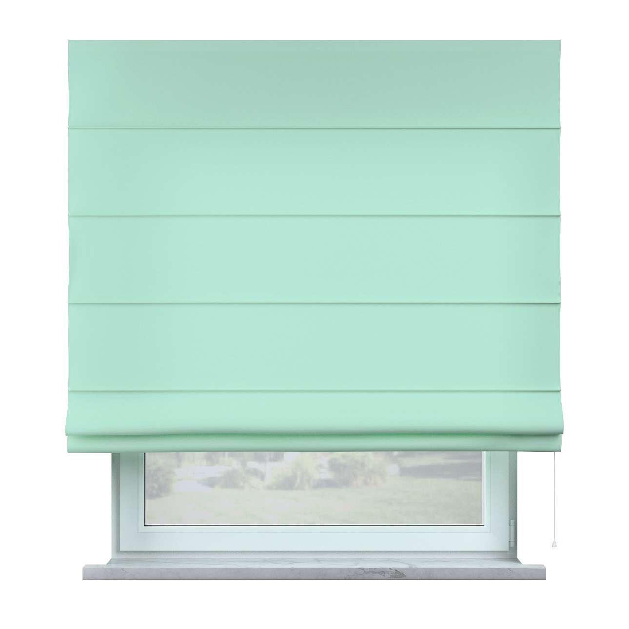 5902117967465 - Dekoria Raffrollo Capri Stoff Loneta mintgrün 80 × 170 cm