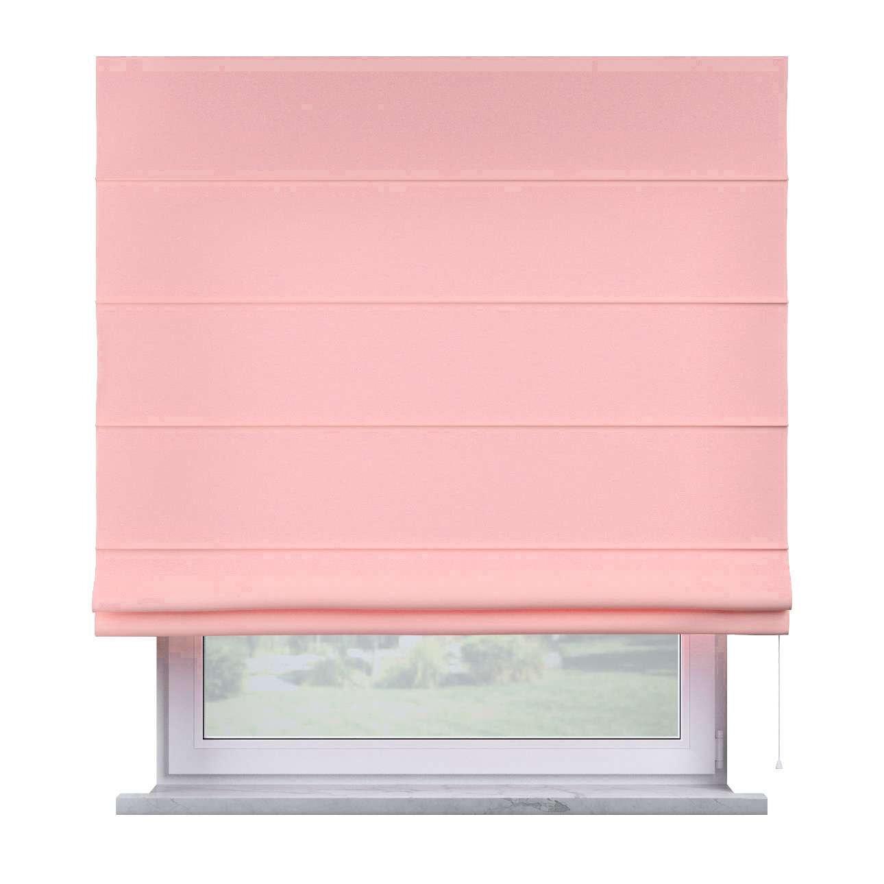 5902117976610 - Dekoria Raffrollo Capri Stoff Loneta rosa 80 × 170 cm