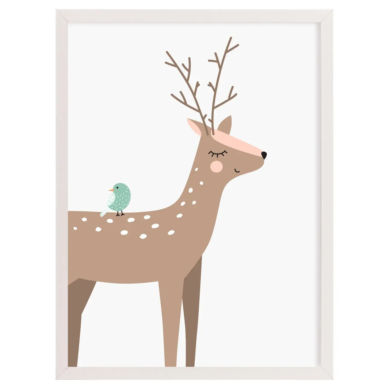 5902117570078 - Gemälde - Hirsch Forest Friends