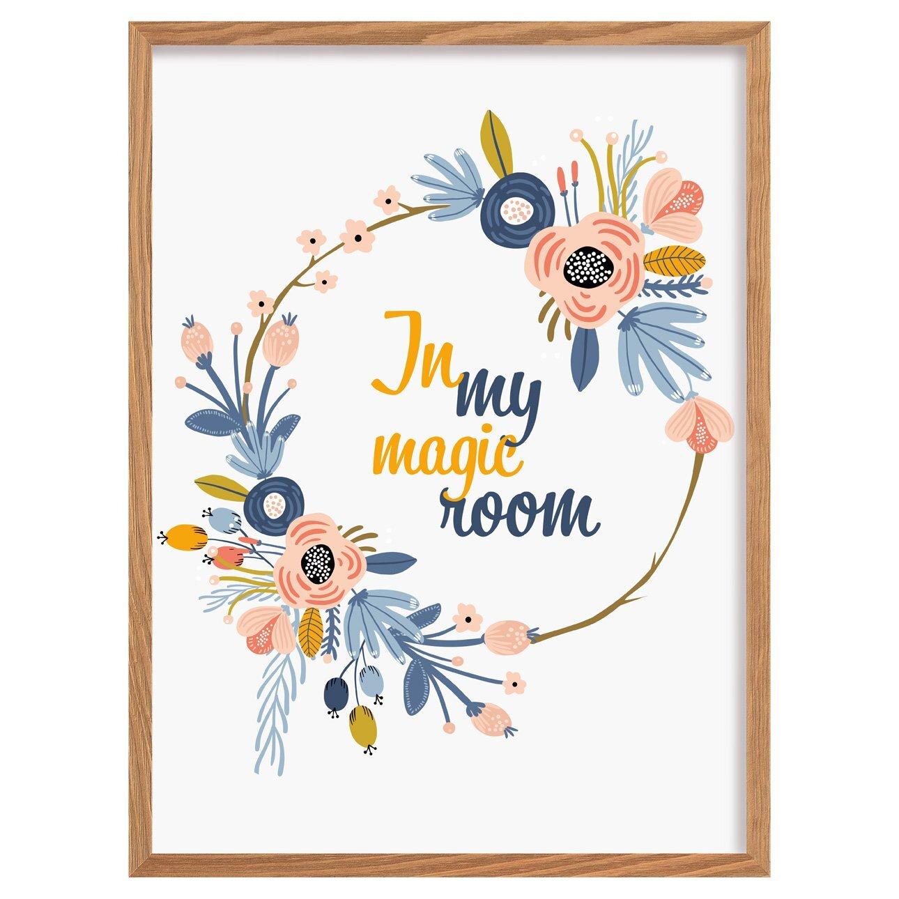 5902117570245 - Gemälde Zauberblumen Yellow Tipi