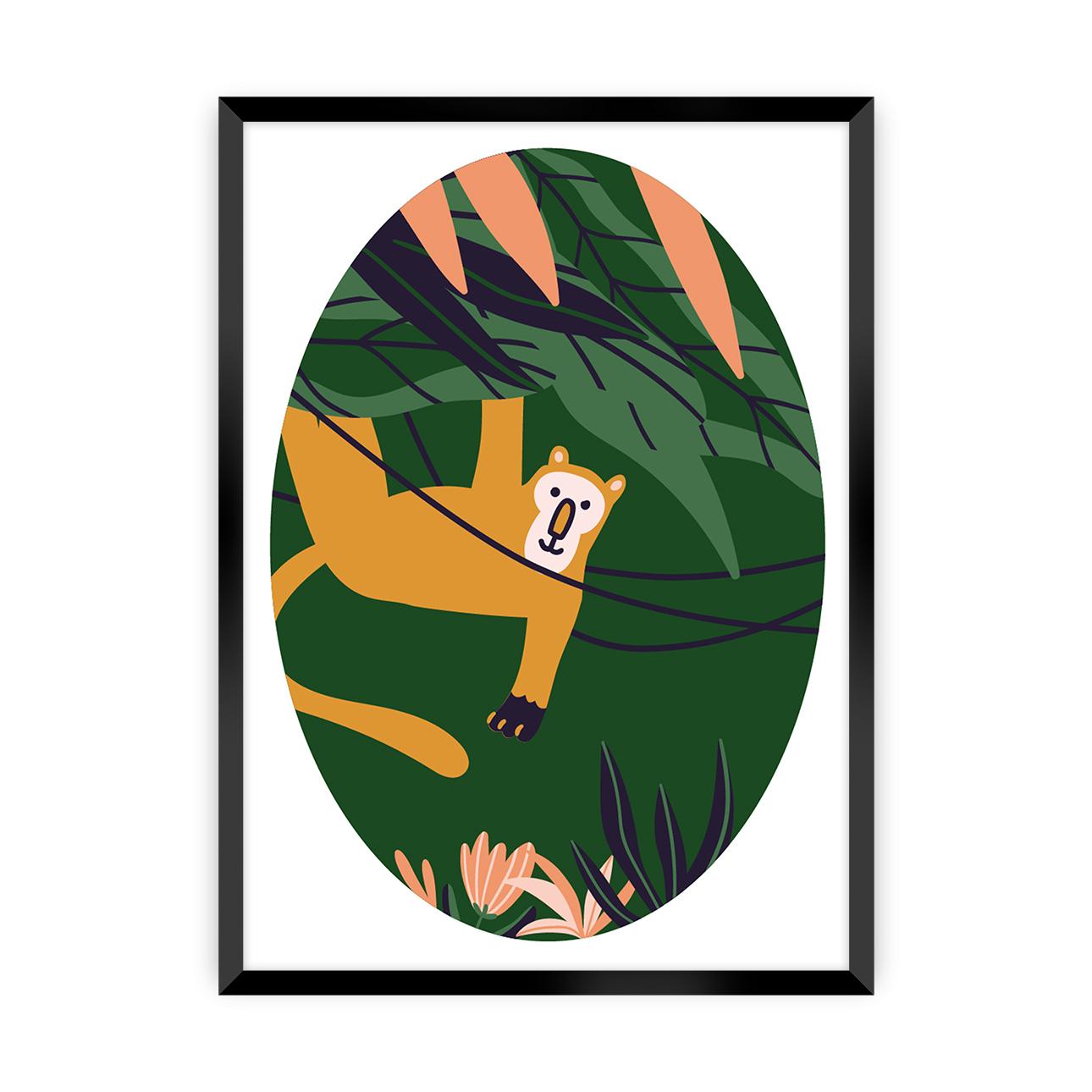 5902582071254 - Tabelle Jungle Life monkey