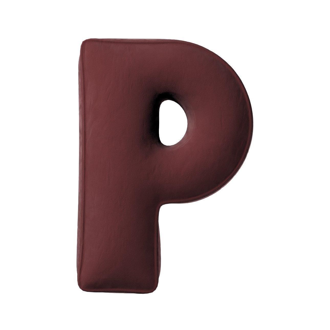 5902117602311 - Kissen Buchstabe p Posh Velvet