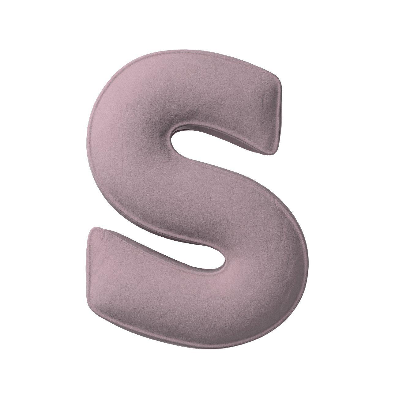 5902117602526 - Kissen Buchstabe s Posh Velvet