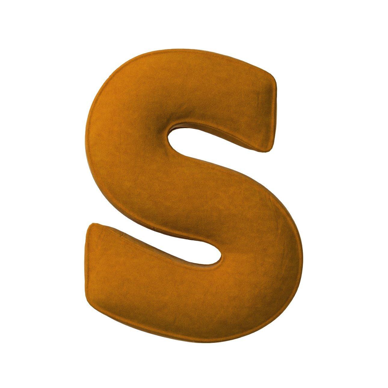 5902117602588 - Kissen Buchstabe s Posh Velvet