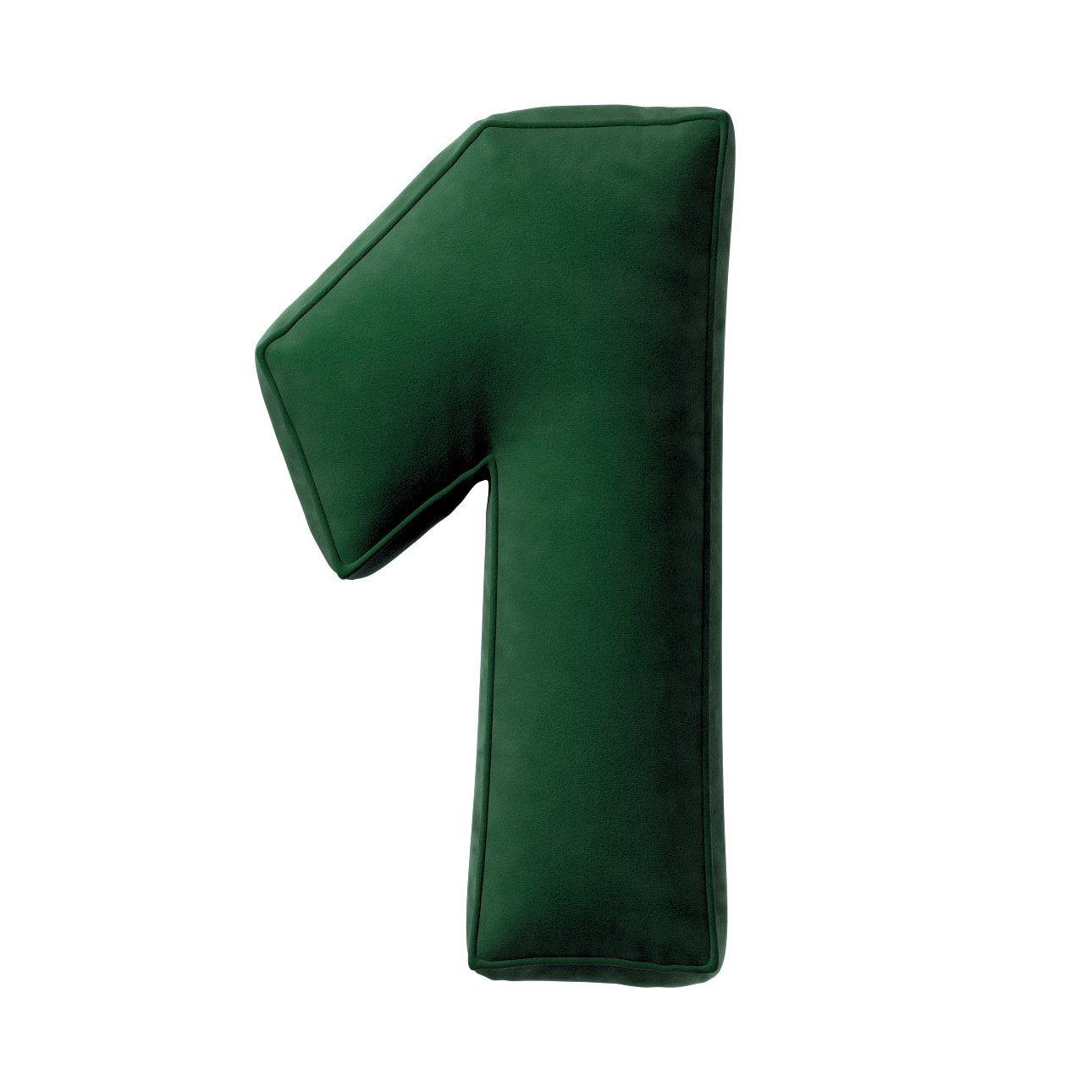 5902582147966 - Kissen Zahl 1 aus Samt Yellow Tipi