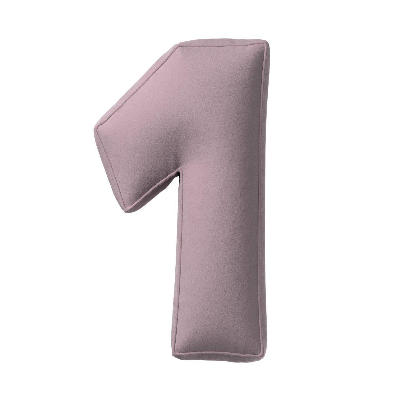 5902582148062 - Kissen Zahl 1 aus Samt Yellow Tipi