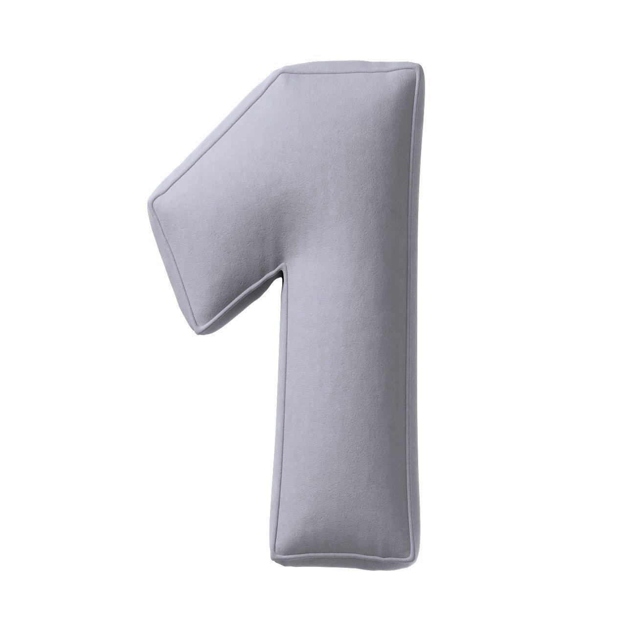 5902582148765 - Kissen Zahl 1 aus Samt Yellow Tipi