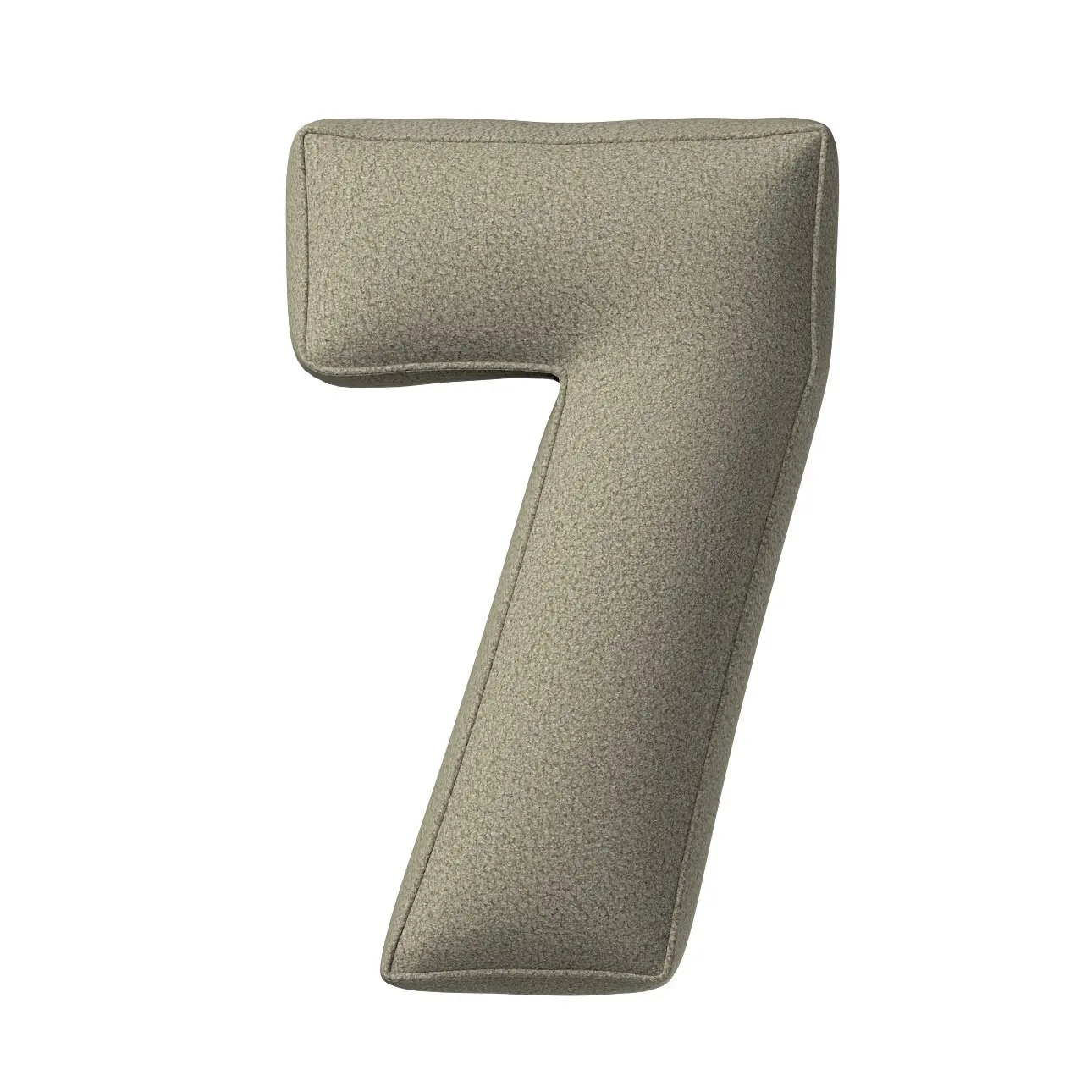 5902582149656 - Kissen Zahl 7 Schleife Yellow Tipi