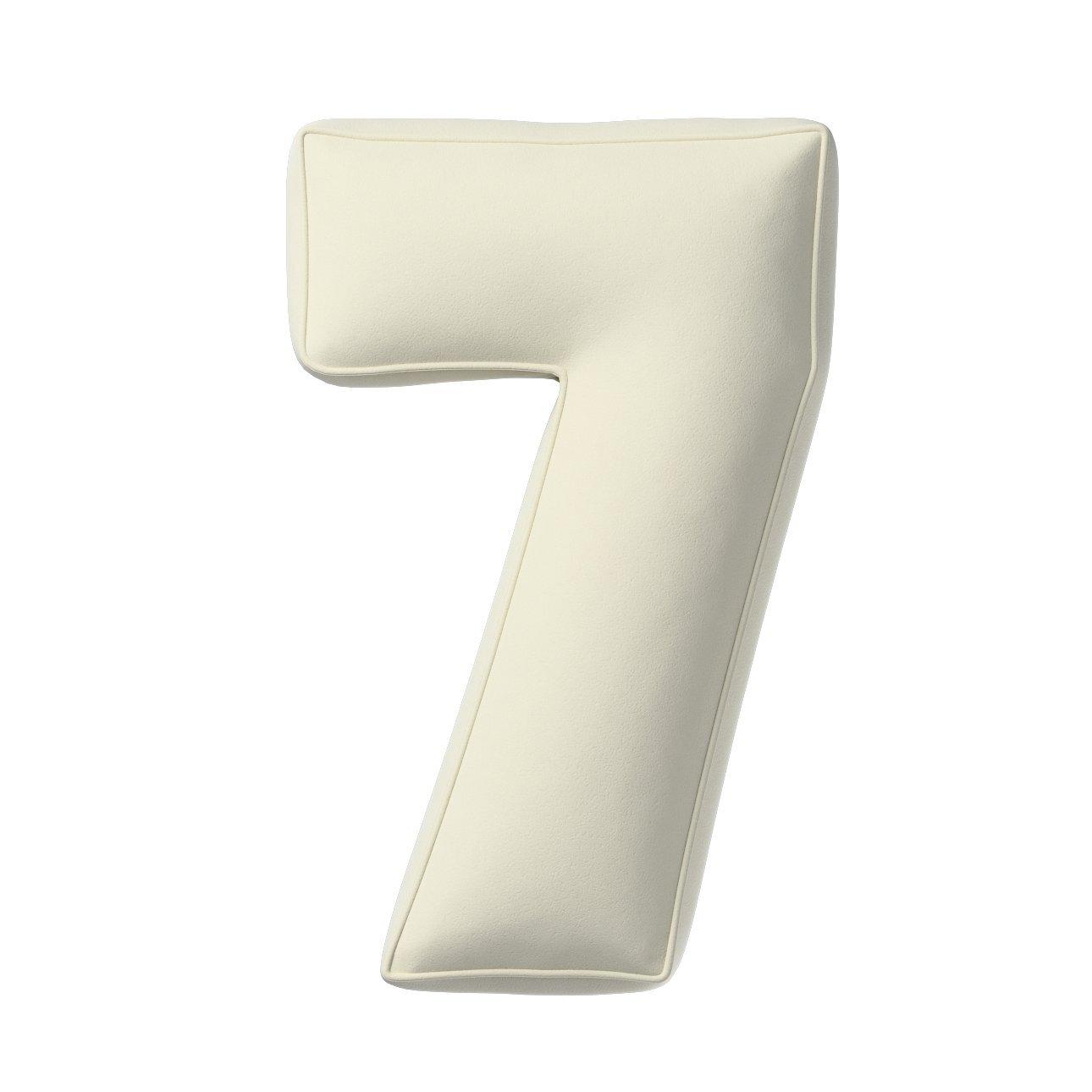 5902582147829 - Kissen Zahl 7 aus Samt Yellow Tipi