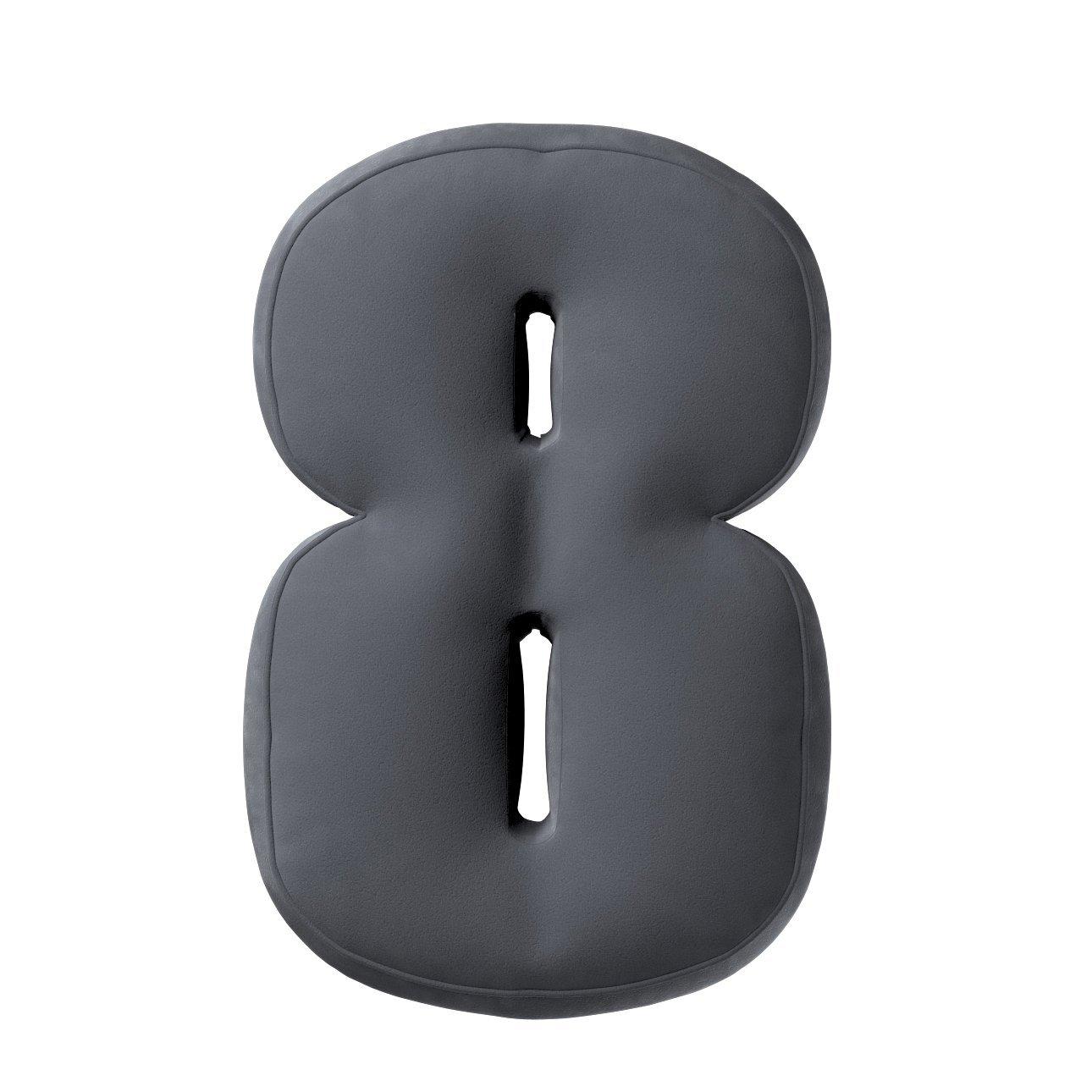 5902582147935 - Kissen Zahl 8 aus Samt Yellow Tipi