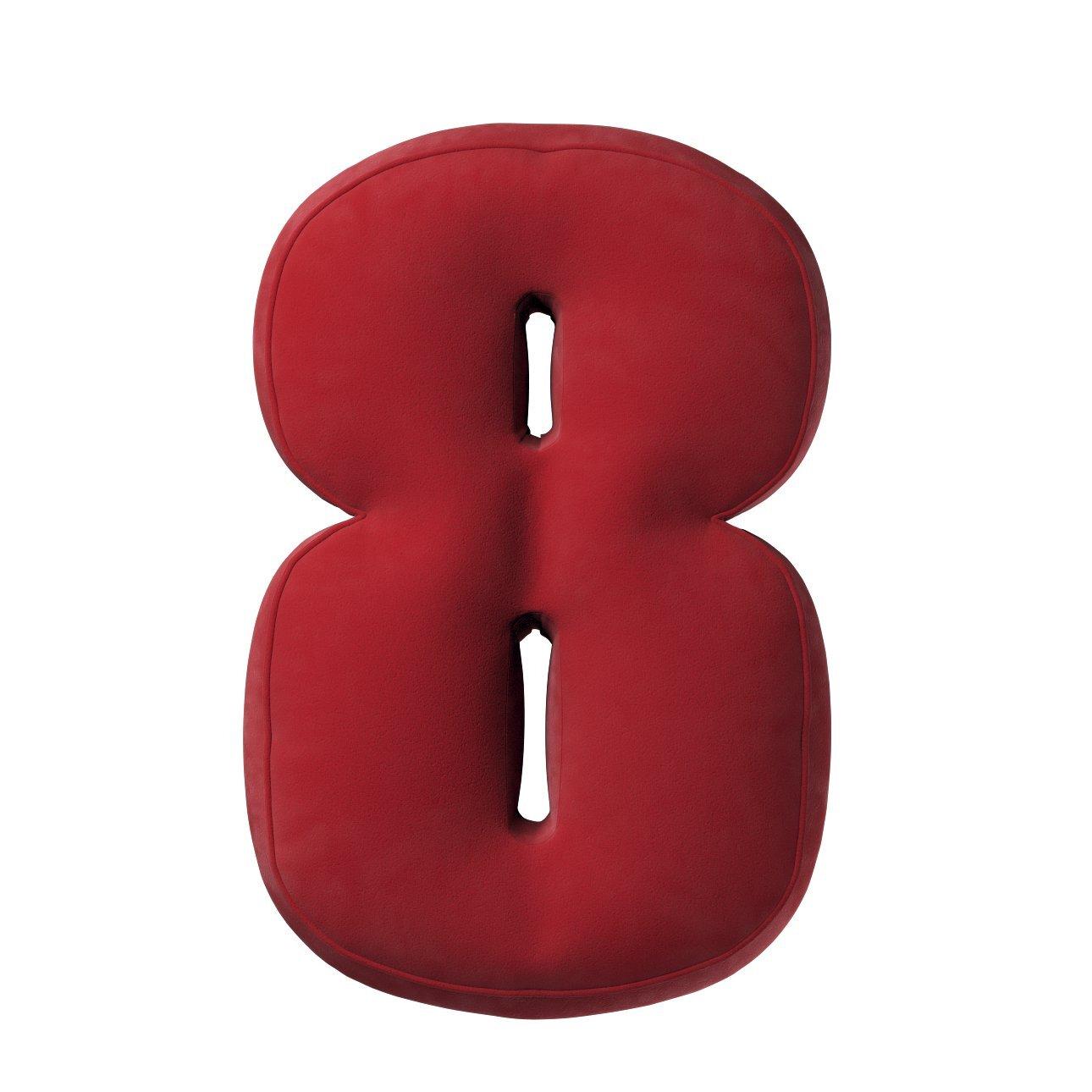 5902582148239 - Kissen Zahl 8 aus Samt Yellow Tipi