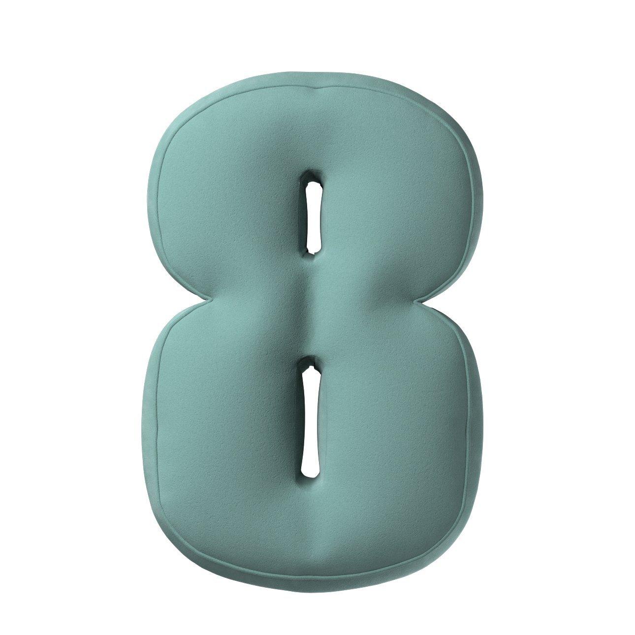 5902582148536 - Kissen Zahl 8 aus Samt Yellow Tipi