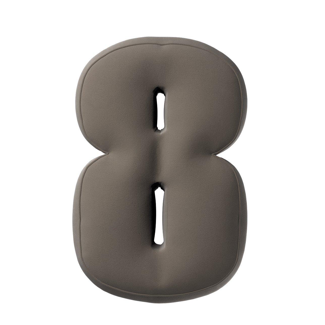 5902582148635 - Kissen Zahl 8 aus Samt Yellow Tipi