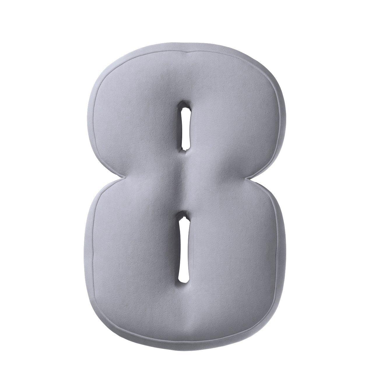 5902582148833 - Kissen Zahl 8 aus Samt Yellow Tipi