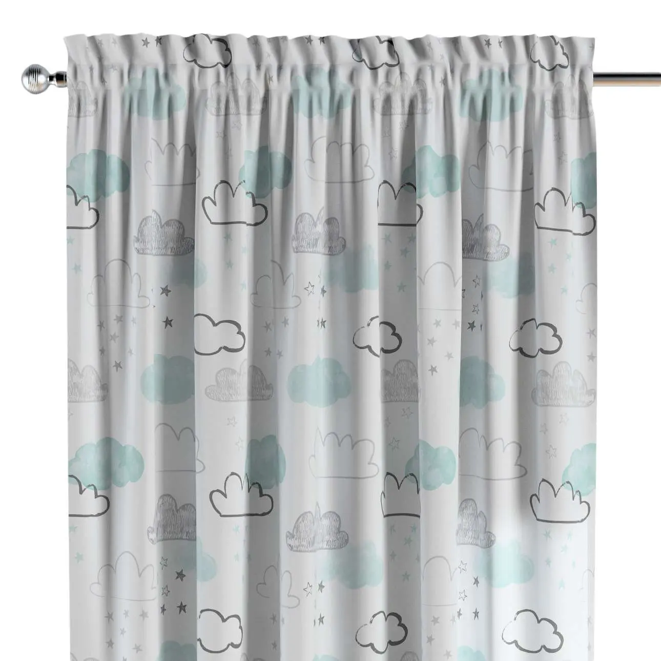 5902117590113 - Vorhang mit Schlitzen und Rüschen Magic Collection