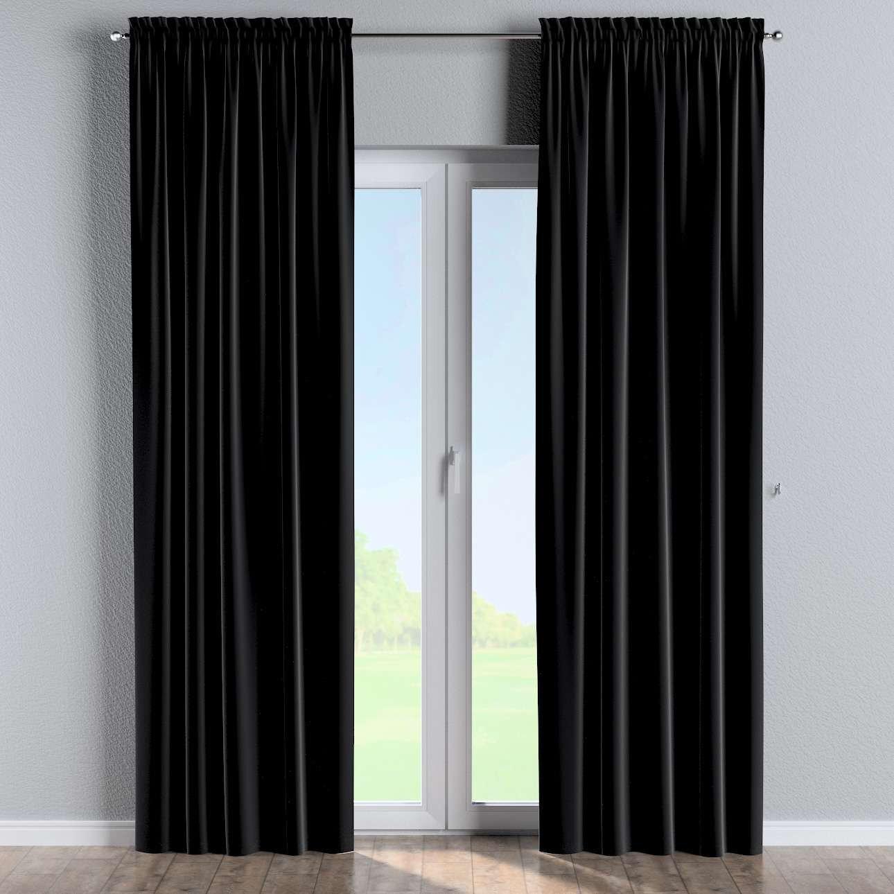 5902117046252 - Vorhang mit Schlitzen und Rüschen Posh Velvet