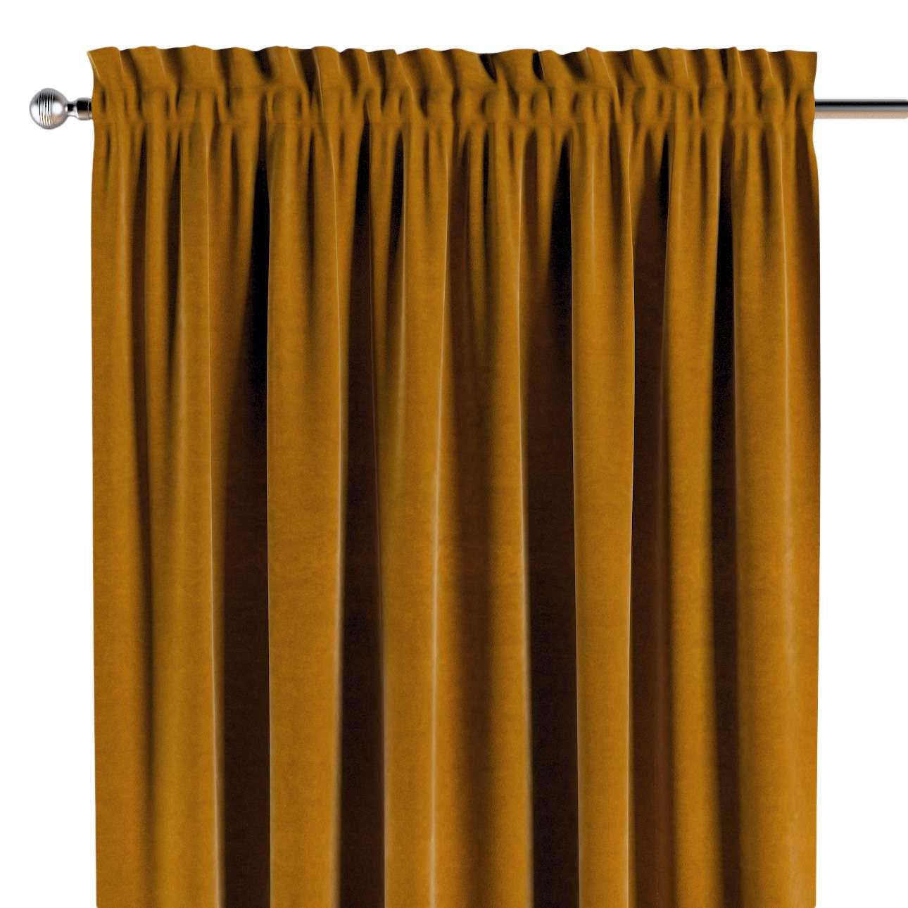 5902117369450 - Vorhang mit Schlitzen und Rüschen Posh Velvet