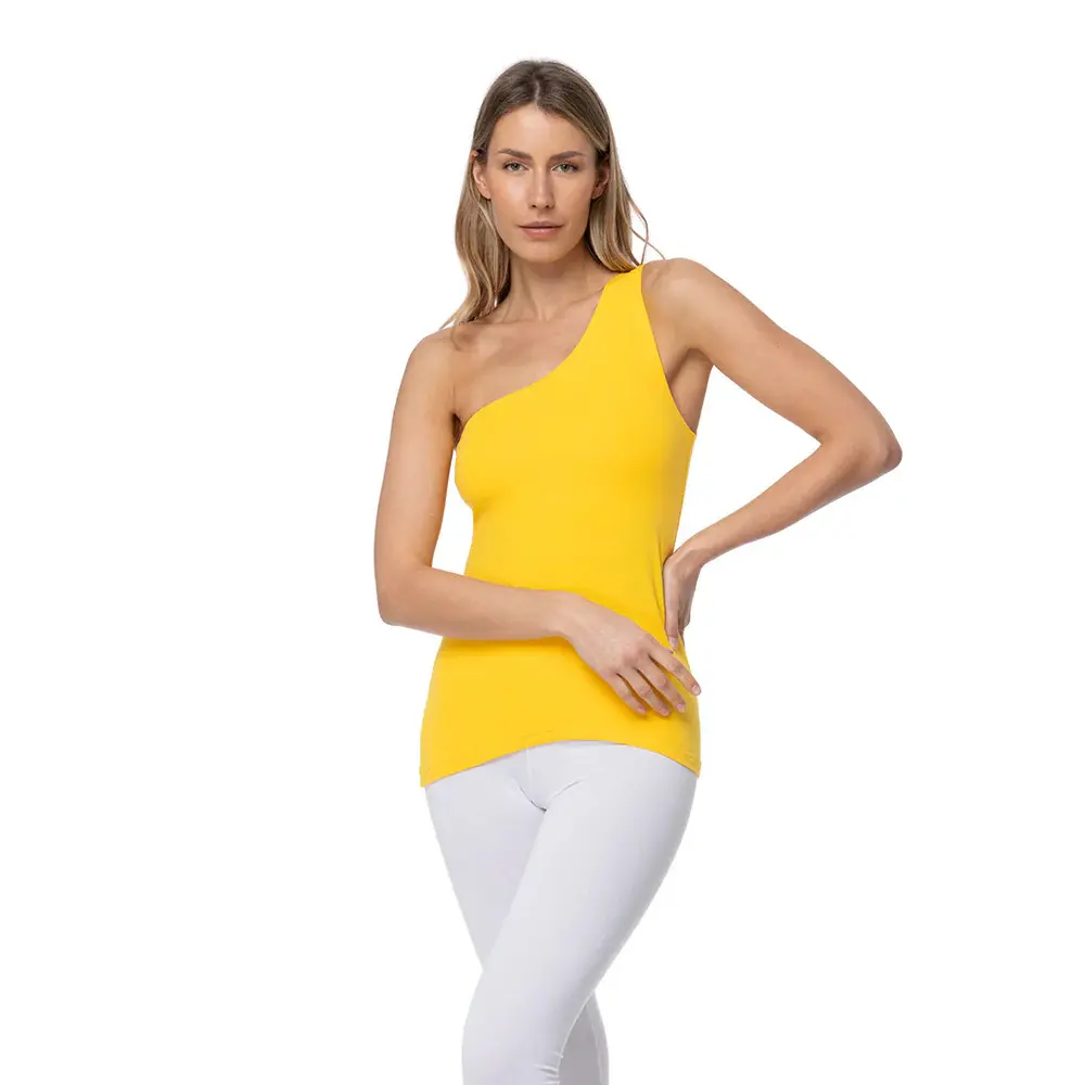 Women's asymmetrical tank top Yogaessential Shakti