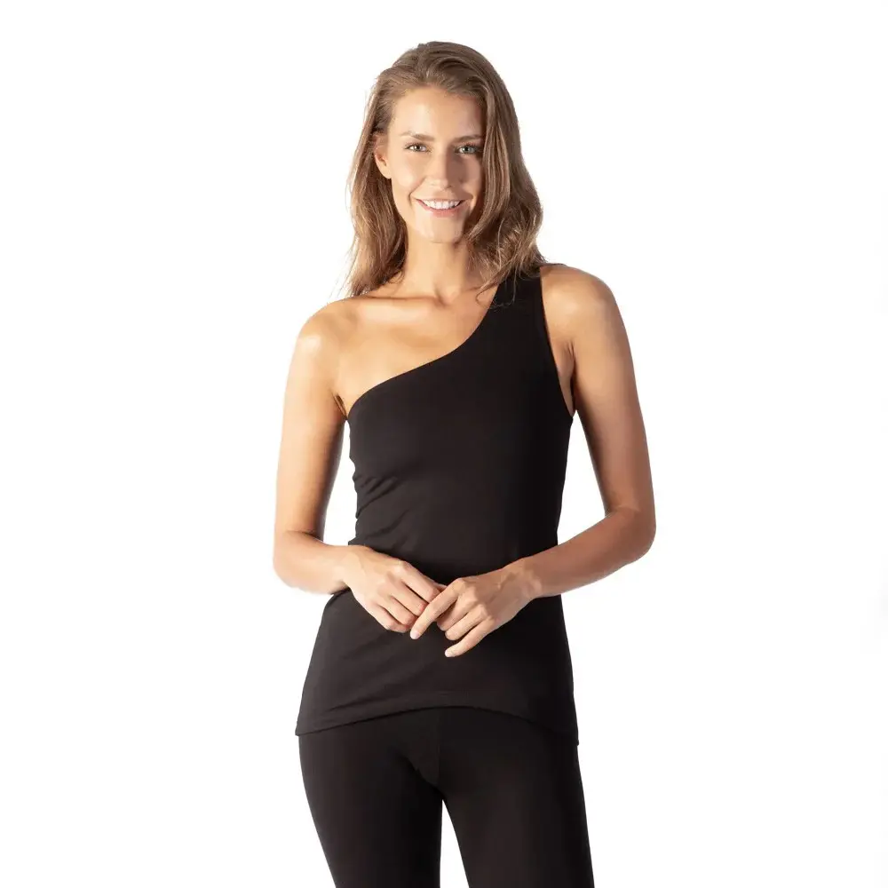 Women's asymmetrical tank top Yogaessential Shakti