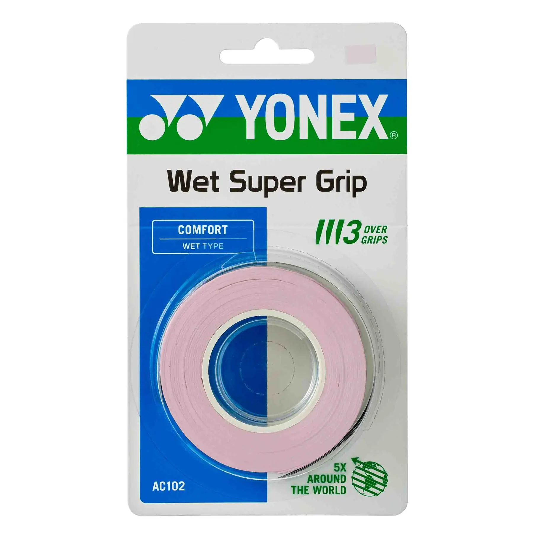 Squash-Griff Yonex AC102 Pale Lilac