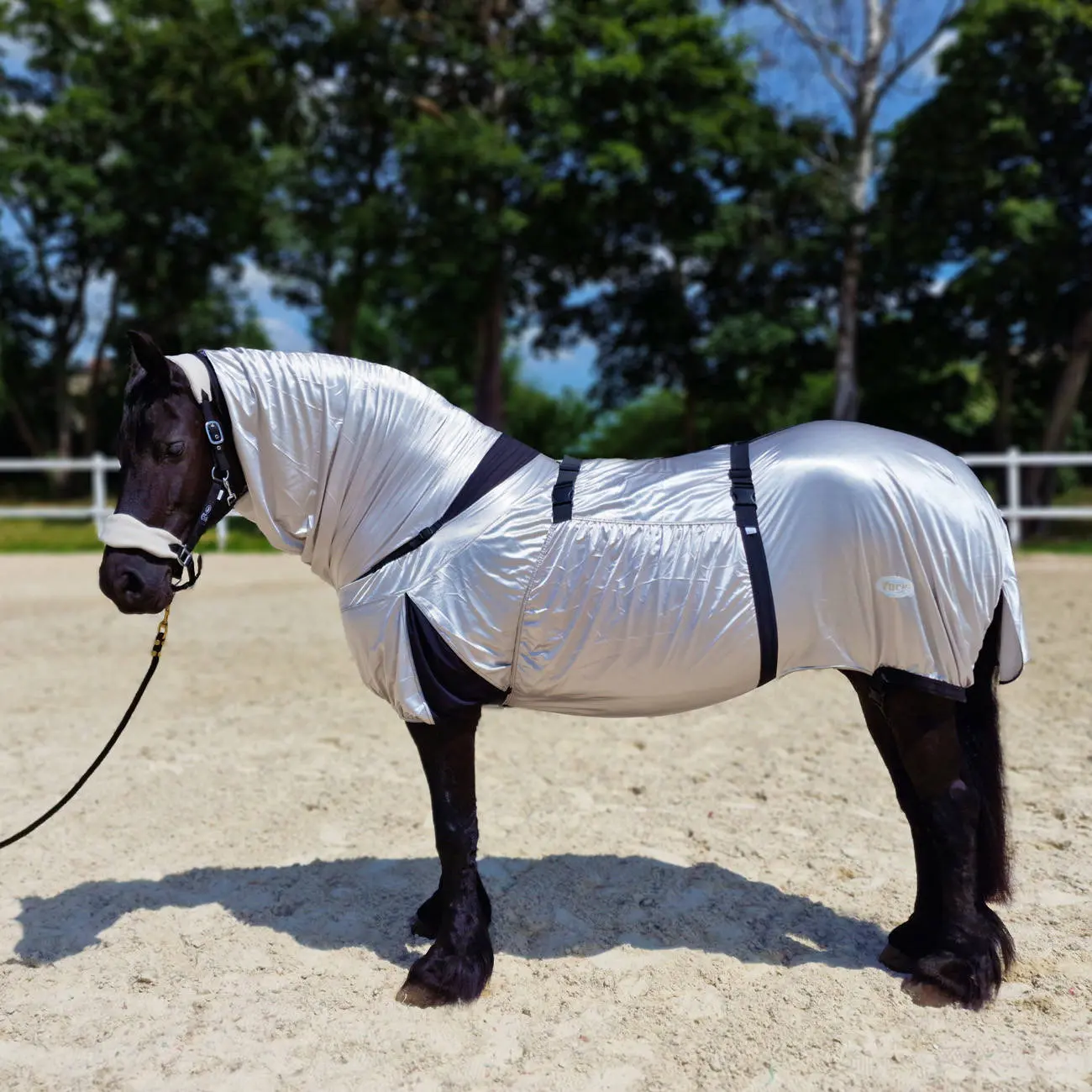 Couverture anti-mouches pour cheval York Eczéma