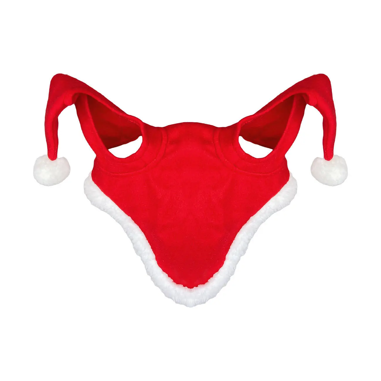 Bonnet pour cheval avec pompons York